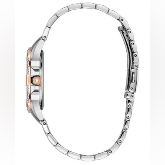 Bulova Women's Two-Tone Crystal Accent Watch - 98N110 - Picture 6 of 12